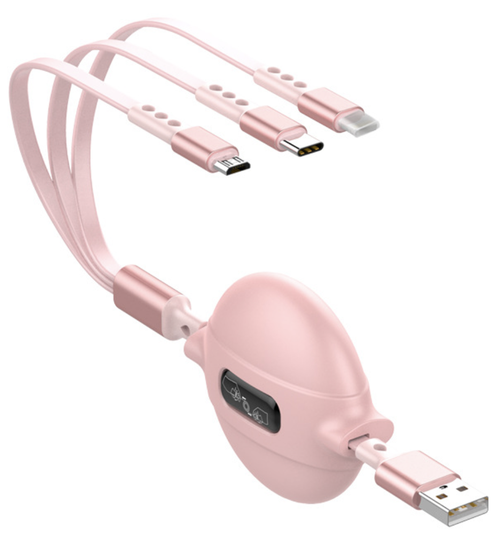 Multi USB Retractable Charging Cable SYG0609