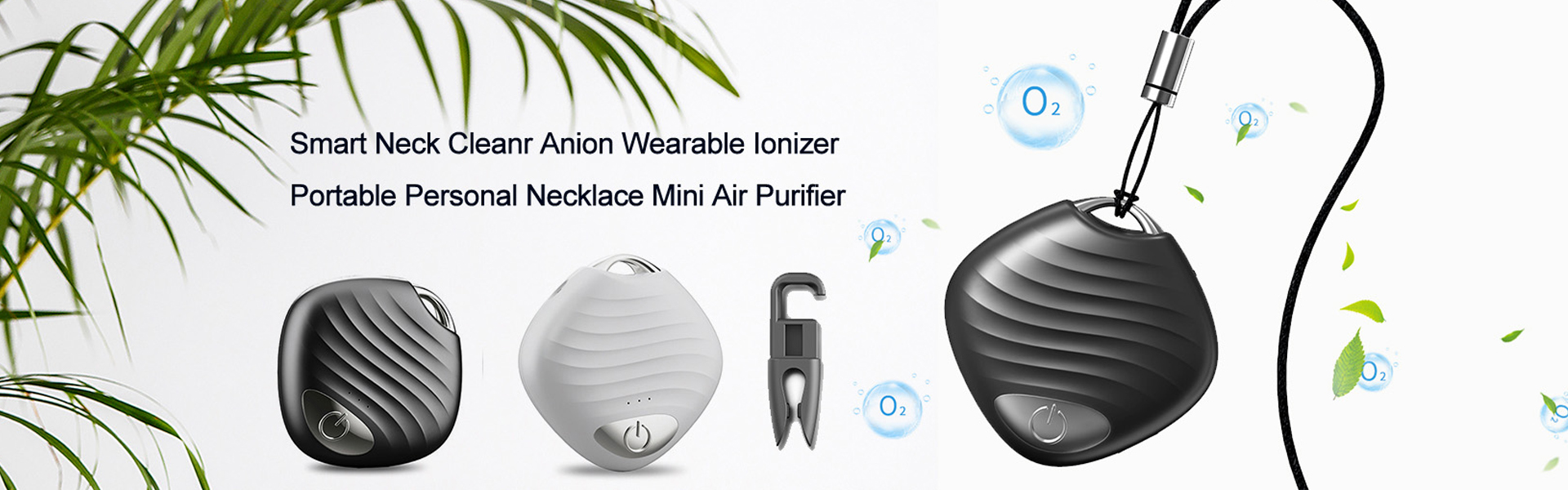 Portable Personal Necklace Mini Air Purifier