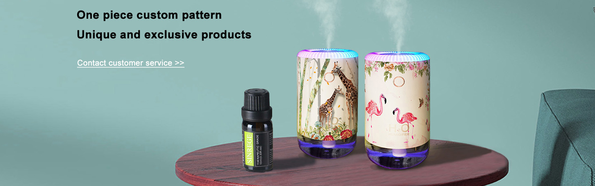 3D Pattern Aroma Diffuser